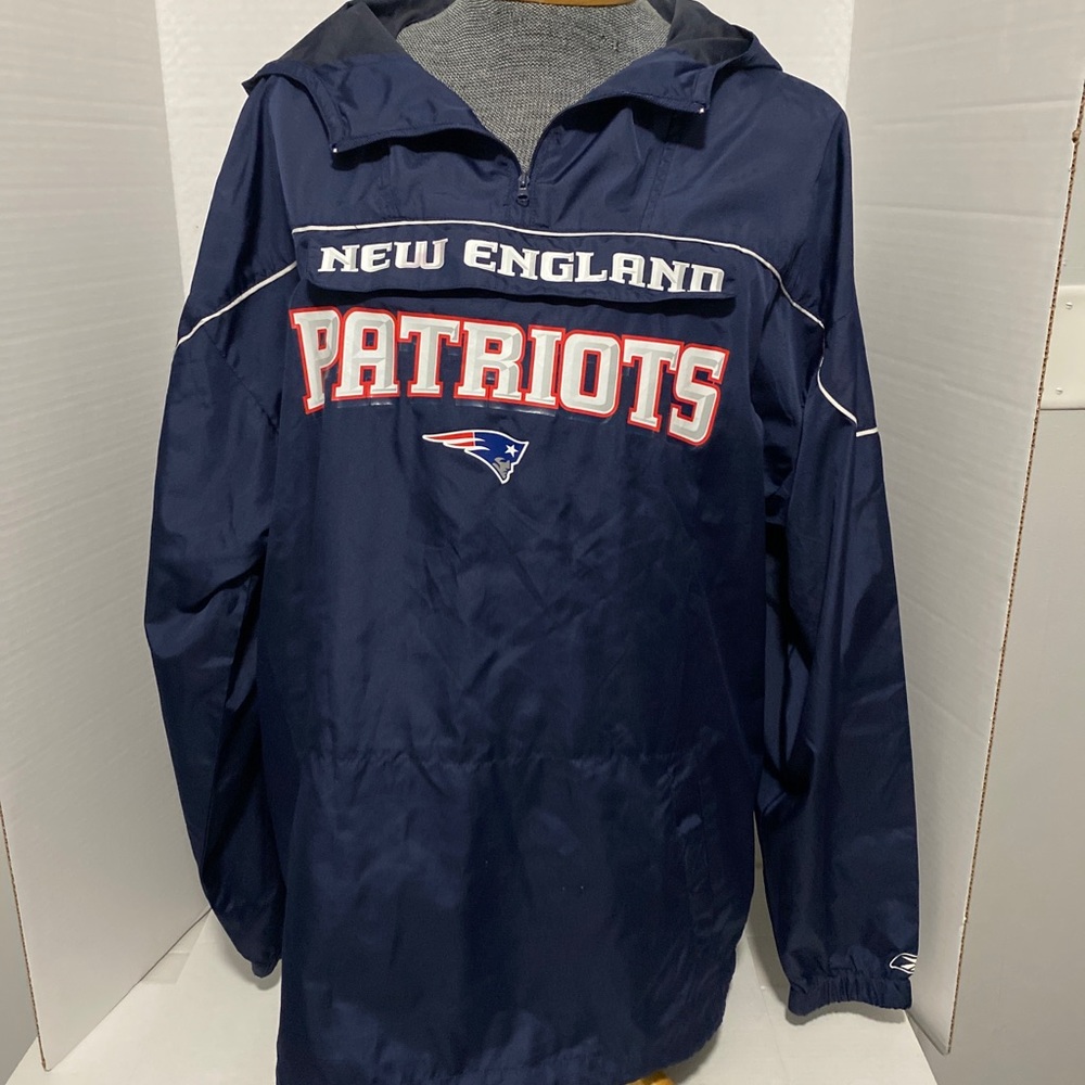 NEW ENGLAND PATRIOTS / REEBOK PULLOVER MENS XL
